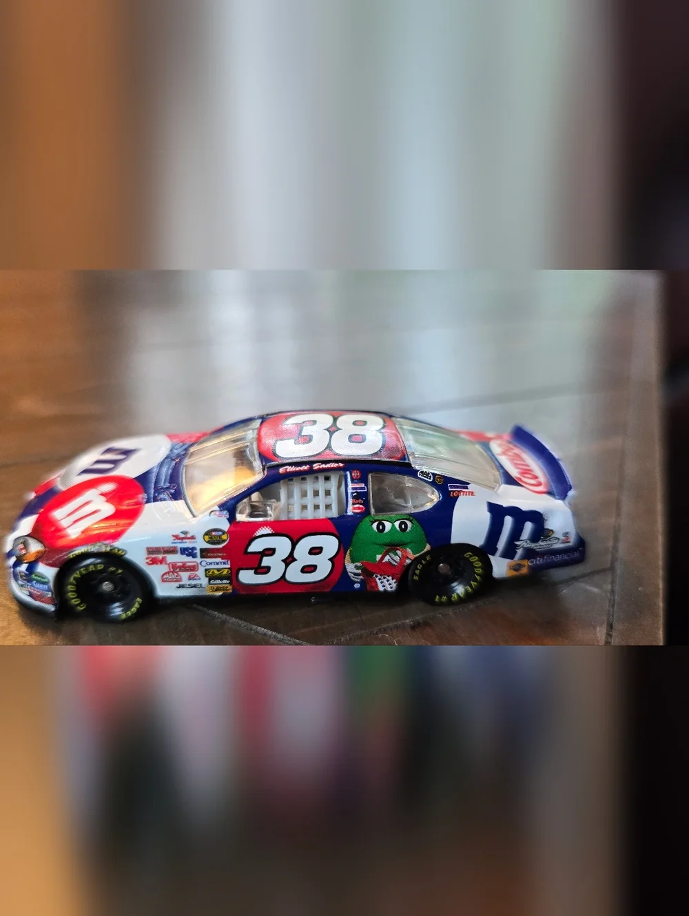 Lot 2 Nascar 1:64 Diecast Cars #38 Elliot Sadler M&Ms 4th Of July 2005 Combos